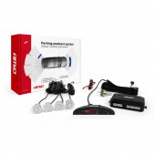 Amio – Σύστημα Παρκαρίσματος 12V με 4 Αισθητήρες Ασημί 22mm & Οθόνη LED για Ακριβή Ένδειξη Απόστασης & Ασφαλές Παρκάρισμα – 1 Τεμ. (01564/AM) Αισθητήρες παρκαρίσματος οπισθοπορείας και εμπρός americat.gr