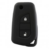 TYPE-4 ΚΑΛΥΜΜΑ ΚΛΕΙΔΙΩΝ ΣΙΛΙΚΟΝΗΣ (ΜΑΥΡΟ) ΓΙΑ CITROEN/TOYOTA - 1 ΤΕΜ. Καλύμματα κλειδιών σιλικόνης americat.gr