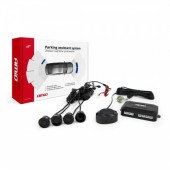 Amio – Σύστημα Παρκαρίσματος 12V με 4 Αισθητήρες Μαύρους 22mm & Buzzer για Ηχητική Ειδοποίηση & Ασφαλές Παρκάρισμα – 1 Τεμ. (01567/AM) Αισθητήρες παρκαρίσματος οπισθοπορείας και εμπρός americat.gr