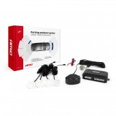 Amio – Σύστημα Παρκαρίσματος 12V με 4 Αισθητήρες Λευκούς 22mm & Buzzer για Ηχητική Ειδοποίηση & Ασφαλές Παρκάρισμα – 1 Τεμ. (01568/AM) Αισθητήρες παρκαρίσματος οπισθοπορείας και εμπρός americat.gr