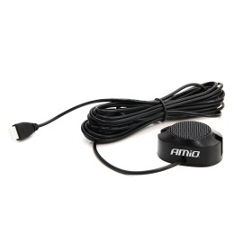 Amio – Σύστημα Παρκαρίσματος 12V με 8 Αισθητήρες Μαύρους 22mm Εμπρός-Πίσω & Buzzer για Πλήρη Κάλυψη & Ασφαλές Παρκάρισμα – 1 Τεμ. (01575/AM) Αισθητήρες παρκαρίσματος οπισθοπορείας και εμπρός americat.gr