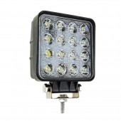 Amio - Προβολέας Εργασίας LED AWL05 FLAT 4000lm 48W 9-60V 16LED - Ισχυρός Φωτισμός & Απόδοση σε Δύσκολες Συνθήκες - 108x108x57mm - 1 Τεμ. (01700/AM) Φώτα Εργασίας LED americat.gr