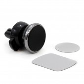 Amio - Βάση Κινητού Μαγνητική HOLD-02 Διαμέτρου 3.5cm για Αεραγωγό - Σταθερό Κράτημα & Άμεση Πρόσβαση - 1 Τεμ. (01704/AM) Βάσεις Θήκες Κινητού americat.gr