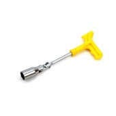 Amio - Μπουζόκλειδο T-Handle 21mm για Εύκολο Λύσιμο και Σφίξιμο Μπουζί με Σταθερό Κράτημα και Άνετη Χρήση - 1 Τεμ. (01720/AM) Μπουζόκλειδα americat.gr