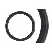 Amio - Κάλυμμα Τιμονιού Μαύρο από Δέρμα 4XL 49-51cm για εξαιρετικά μεγάλα τιμόνια με σταθερό κράτημα και άνεση σε πολύωρη χρήση με ανθεκτική εφαρμογή - 1 Τεμ. (01771/AM) Διάμετρος 49-51 cm americat.gr