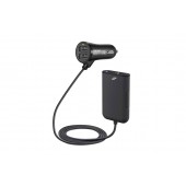 Amio - Φορτιστής Αναπτήρα με 4 Θύρες USB 12-24V 4.8A και καλώδιο επέκτασης 1.5m για φόρτιση μπροστά και πίσω σε αυτοκίνητο με σταθερή απόδοση - 1 Τεμ. (01986/AM) Φορτιστές 12 και 24V americat.gr