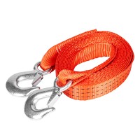 AMiO - Ιμάντας Ρυμούλκησης Tow Rope 35 mm 3000 kg 5 m με Γάντζους και Ασφάλεια Hook+Hook - 1 Τεμ. (02011/AM) Ρυμούλκηση americat.gr