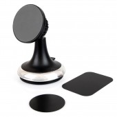 Amio - Μαγνητική Βάση Στήριξης Κινητού Corsico για τζάμι ή ταμπλό με ισχυρό μαγνήτη, βεντούζα με κλιπ ασφάλισης και ρυθμιζόμενη κλίση για σταθερή συγκράτηση συσκευών - 1 Τεμ. (02052/AM) Βάσεις Θήκες Κινητού americat.gr