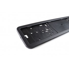 Amio - Πλαίσιο Πινακίδας Πλαστικό Μαύρο Ματ διαστάσεων 52x12.5cm για σταθερή εφαρμογή και προστασία πινακίδας με ανθεκτική κατασκευή και εύκολη τοποθέτηση - 1 Τεμ. (02067/AM) Πινακίδες και Σήμανση americat.gr