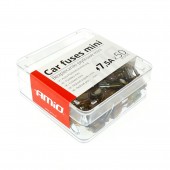 AMiO – Πλακέ Ασφάλειες MINI 7.5A, ολοκληρωμένη θωράκιση ευαίσθητων κυκλωμάτων για αδιάλειπτη λειτουργία των ηλεκτρικών συστημάτων – 50 Τεμ. (02218/AM) Ασφάλειες americat.gr