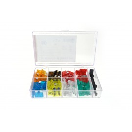 Amio - Ασφάλειες τύπου Standard (ATC/ATO) σετ 80 τεμ. διάφορες εντάσεις σε κασετίνα (10x5A, 10x7.5A, 20x10A, 10x15A, 10x20A, 10x25A, 10x30A) για Επιβατικά Αυτοκίνητα - 1 σετ (02224/AM) Ασφάλειες americat.gr