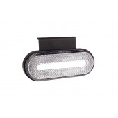 Amio - ΦΩΣ ΟΓΚΟΥ ΦΟΡΤΗΓΟΥ LED ΛΕΥΚΟ ΟΒΑΛ 10-30V 124x49x22mm ΑΔΙΑΒΡΟΧΟ OM-01-W 1ΤΕΜ. (02375/AM) Φώτα Ογκου americat.gr