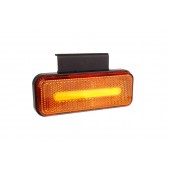 Amio - ΦΩΣ ΟΓΚΟΥ ΦΟΡΤΗΓΟΥ LED ΠΟΡΤΟΚΑΛΙ 10-30V 124x49x22mm ΑΔΙΑΒΡΟΧΟ OM-02-O 1ΤΕΜ. (02376/AM) Φώτα Ογκου americat.gr