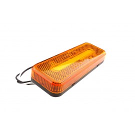 Amio - ΦΩΣ ΟΓΚΟΥ ΦΟΡΤΗΓΟΥ LED ΠΟΡΤΟΚΑΛΙ 10-30V 124x49x22mm ΑΔΙΑΒΡΟΧΟ OM-02-O 1ΤΕΜ. (02376/AM) Φώτα Ογκου americat.gr