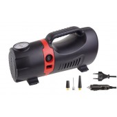 Amio - ΚΟΜΠΡΕΣΕΡ ΑΕΡΑ ΕΛΑΣΤΙΚΩΝ 230/12V 150psi 10bar ΜΕ ΦΙΣ ΑΝΑΠΤΗΡΑ & LED ΦΑΚΟ & ΚΑΛΩΔΙΟ - 1 τεμ. (02383/AM) Εργαλεία Αλλαγής-Επισκευής Τροχών και Κομπρεσέρ Αέρα americat.gr