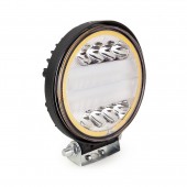 Amio - ΠΡΟΒΟΛΕΑΣ ΕΡΓΑΣΙΑΣ WORKING LAMP 42LED 3030 9-36V 3360lm 6000K Φ 110mm AWL14 – 1 τεμ. (02428/AM) Φώτα Εργασίας LED americat.gr