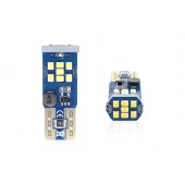 Amio - T10 W5W 12/24V LED 21xSMD ULTRABRIGHT 2016 CAN-BUS ΛΕΥΚΟ 2ΤΕΜ. (02445/AM) Χωρίς Κάλυκα americat.gr