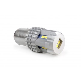 Amio - P21/5W BAY15d 12/24V 22 LED SMD ULTRABRIGHT 3020 CANBUS ΛΕΥΚΟ 2ΤΕΜ. (02450/AM) Φωτισμός LED americat.gr