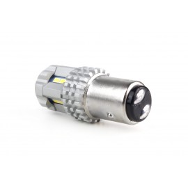 Amio - P21/5W BAY15d 12/24V 22 LED SMD ULTRABRIGHT 3020 CANBUS ΛΕΥΚΟ 2ΤΕΜ. (02450/AM) Φωτισμός LED americat.gr