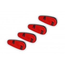 Amio - ΠΛΑΣΤΙΚΕΣ ΚΡΕΜΑΣΤΡΕΣ ΑΥΤΟΚΟΛΛΗΤΕΣ 18x13x43mm 4ΤΕΜ (02490/AM) Διάφορες Θήκες americat.gr