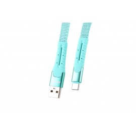 Amio - ΚΑΛΩΔΙΟ ΦΟΡΤΙΣΗΣ ΚΑΙ ΣΥΓΧΡΟΝΙΣΜΟΥ ΣΠΙΡΑΛ USB ΓΙΑ USB TYPE C 120cm FullLINK UC-14 - 1 τεμ. (02531/AM) Καλώδια americat.gr