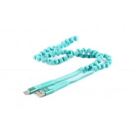 Amio - ΚΑΛΩΔΙΟ ΦΟΡΤΙΣΗΣ ΚΑΙ ΣΥΓΧΡΟΝΙΣΜΟΥ ΣΠΙΡΑΛ USB ΓΙΑ USB TYPE C 120cm FullLINK UC-14 - 1 τεμ. (02531/AM) Καλώδια americat.gr