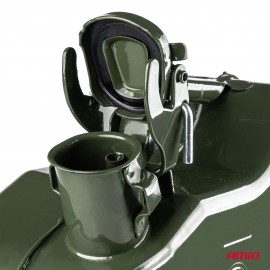 Amio - ΦΛΑΝΤΖΑ ΣΤΕΓΑΝΟΠΟΙΗΣΗΣ ΛΑΣΤΙΧΕΝΙΑ ΓΙΑ ΜΕΤΑΛΛΙΚΟ ΚΑΝΙΣΤΡΟ/ΜΠΕΤΟΝΙ 52x45x5mm - 1 τεμ. (02658/AM) Μπετόνια americat.gr