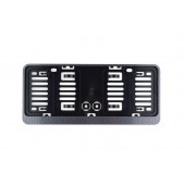 Amio - ΠΛΑΙΣΙΟ ΠΙΝΑΚΙΔΑΣ (USA) CARBON ΜΑΥΡΟ 305x114mm - 1 Τεμ. (02795/AM) Πινακίδες και Σήμανση americat.gr