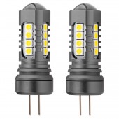 Amio - ΛΑΜΠΑΚΙΑ HP24W 12/24V 18xSMD 3030 LED ΛΕΥΚΑ CAN-BUS - 2 TEM. (02803/AM) Χωρίς Κάλυκα americat.gr