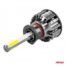 Amio - Λάμπες LED H1 τύπου 4Size Series τάση λειτουργίας 12/24V απόδοσης 38W για Επιβατικά Αυτοκίνητα και Φορτηγά - 2 τεμ. (02842/AM) Λάμπες americat.gr