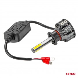 Amio - Λάμπες LED H1 τύπου 4Size Series τάση λειτουργίας 12/24V απόδοσης 38W για Επιβατικά Αυτοκίνητα και Φορτηγά - 2 τεμ. (02842/AM) Λάμπες americat.gr