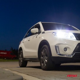 Amio - Λάμπες Led Η7 12V/24V 44W 6.500K 3.800lm COB - 2 τεμ. (02844/AM) Λάμπες americat.gr