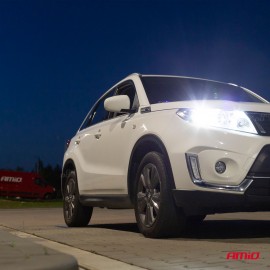 Amio - Λάμπες LED HB4 9006 τύπου 4Size Series τάση λειτουργίας 12/24V απόδοσης 38W για Επιβατικά Αυτοκίνητα και Φορτηγά - 2 τεμ. (02847/AM) Λάμπες americat.gr