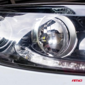 Amio - Λάμπες LED HB4 9006 τύπου 4Size Series τάση λειτουργίας 12/24V απόδοσης 38W για Επιβατικά Αυτοκίνητα και Φορτηγά - 2 τεμ. (02847/AM) Λάμπες americat.gr