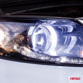 Amio - Λάμπες LED HB4 9006 τύπου 4Size Series τάση λειτουργίας 12/24V απόδοσης 38W για Επιβατικά Αυτοκίνητα και Φορτηγά - 2 τεμ. (02847/AM) Λάμπες americat.gr