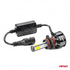 Amio - Λάμπες LED HB4 9006 τύπου 4Size Series τάση λειτουργίας 12/24V απόδοσης 38W για Επιβατικά Αυτοκίνητα και Φορτηγά - 2 τεμ. (02847/AM) Λάμπες americat.gr