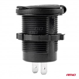 Amio - ΠΡΙΖΑ ΜΕ 2 ΘΥΡΕΣ USB 12/24V - 2x5V/2.1A Φ37mmX51mm MOD-04 - 1 τεμ. (02854/AM) Διάφορες Πρίζες και Φις americat.gr