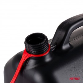 Amio - ΜΠΕΤΟΝΙ ΠΛΑΣΤΙΚΟ 10L ΜΑΥΡΟ ΜΕ ΚΟΚΚΙΝΟ ΣΤΟΜΙΟ - 1 τεμ. (02888/AM) Μπετόνια americat.gr