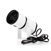 Amio - ΑΕΡΟΘΕΡΜΟ ΑΝΑΠΤΗΡΑ ΛΕΥΚΟ 12V - 150W (ΚΑΛΩΔΙΟ 150 cm)​ - 1 TEM. (02897/AM) Ανεμιστήρες Αυτοκινήτου Θερμαντικά americat.gr