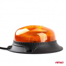 Amio - ΦΑΡΟΣ LED MINI FLAT 12/24V 18SMD IP56 ΠΟΡΤΟΚΑΛΙ ΜΑΓΝΗΤΙΚΟΣ/ΒΙΔΩΤΟΣ ΜΕ ΦΙΣ ΑΝΑΠΤΗΡΑ 113x64mm -1 ΤΕΜ. (02925/AM) Φάροι LED americat.gr