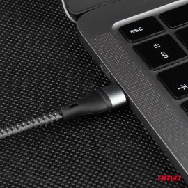 Amio - ΚΑΛΩΔΙΟ ΦΟΡΤΙΣΗΣ ΚΑΙ ΣΥΓΧΡΟΝΙΣΜΟΥ USB TYPE C 100cm 3.0A UC-16 - 1 ΤΕΜ. (02928/AM) Καλώδια americat.gr