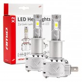 Amio - ΛΑΜΠΕΣ LED H3 10-16V 72W 6.500K 7920lm CAN BUS (ME ΑΝΕΜΙΣΤΗΡΑΚΙ) X2 SERIES - 2ΤΕΜ. (02971/AM) Λάμπες americat.gr