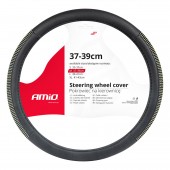 Amio - ΚΑΛΥΜΜΑ ΤΙΜΟΝΙΟΥ 37-39cm SWC-44-M ΜΑΥΡΟ ΜΕ STRASS - 1 ΤΕΜ. (02985/AM) Διάμετρος 37-39 cm americat.gr