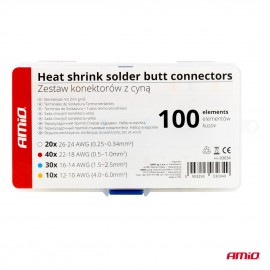 Amio - ΣΥΝΔΕΣΜΟΙ ΓΙΑ ΘΕΡΜΟΣΥΣΤΕΛΛΟΜΕΝΟΥΣ ΣΩΛΗΝΕΣ/ΜΟΝΩΤΙΚΑ ΚΑΛΩΔΙΩΝ (ΔΙΑΦΟΡΑ ΜΕΓΕΘΗ) KIT - 100 ΤΕΜ. (03034/AM) Ειδη Συνεργείου americat.gr