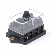 Amio - ΑΣΦΑΛΕΙΟΘΗΚΗ ΚΕΡΑΜΙΚΗ 4 ΘΕΣΕΩΝ (ΓΙΑ ΑΣΦΑΛΕΙΕΣ ΤΥΠΟΥ STANDARD) 65x52mm - 1 ΤΕΜ. (03040/AM) Βάσεις Ασφαλειών americat.gr