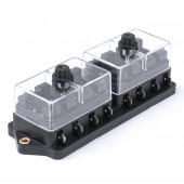 Amio - ΑΣΦΑΛΕΙΟΘΗΚΗ ΚΕΡΑΜΙΚΗ 8 ΘΕΣΕΩΝ (ΓΙΑ ΑΣΦΑΛΕΙΕΣ ΤΥΠΟΥ STANDARD) 133x52mm - 1 ΤΕΜ. (03042/AM) Ασφάλειες americat.gr