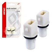 Amio - ΦΙΣΑ/ΠΡΙΖΑ 12/24V 2 ΕΠΑΦΩΝ ΓΙΑ ΛΑΜΠΕΣ T10 /W5W/ W3W /W16W ΧΩΡΙΣ ΚΑΛΩΔΙΟ - 2 ΤΕΜ. (03047/AM) Βασεις - Φίσες americat.gr