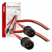 Amio - ΦΙΣΑ 12/24V ΓΙΑ ΛΑΜΠΕΣ T10/ W5W/ W3W/ W16W ME ΚΑΛΩΔΙΟ - 2 ΤΕΜ. (03048/AM) Βασεις - Φίσες americat.gr