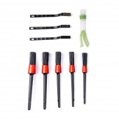 Amio - ΣΕΤ ΒΟΥΡΤΣΑΚΙΑ ΚΑΘΑΡΙΣΜΟΥ ΕΣΩΤΕΡΙΚΟΥ/ΕΞΩΤΕΡΙΚΟΥ ΧΩΡΟΥ ΑΥΤΟΚΙΝΗΤΟΥ - 8 TEM. (03099/AM) Σετ Βούρτσες americat.gr