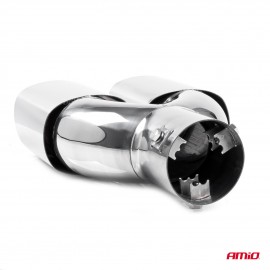 Amio - ΑΚΡΟ (ΜΠΟΥΚΑ) ΕΞΑΤΜΙΣΗΣ ΔΙΠΛΗ ΑΠΟΛΗΞΗ MT-025 235x157mm Φ36-54mm - 1 ΤΕΜ. (03170/AM) Μπούκες Εξάτμισης americat.gr